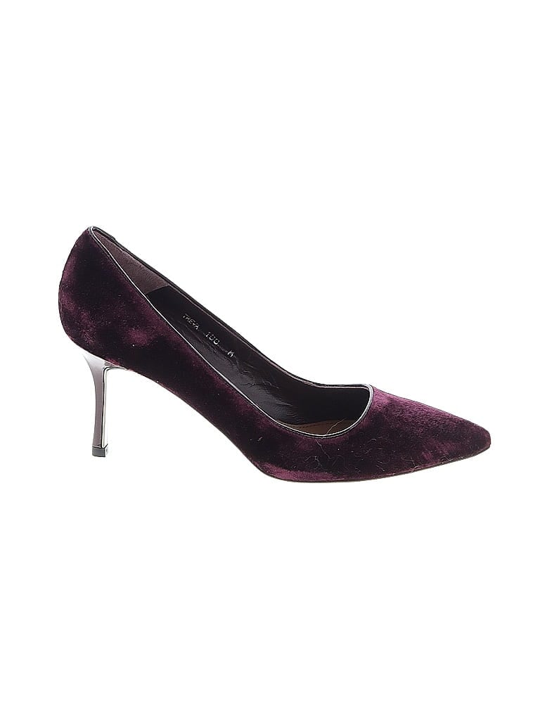 Donald J Pliner Burgundy Heels Size 10 - photo 1