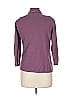 August Silk Purple 3/4 Sleeve Blouse Size L - photo 2