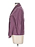 August Silk Purple 3/4 Sleeve Blouse Size L - photo 4
