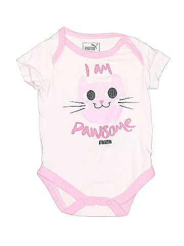 Puma Short Sleeve Onesie (view 1)