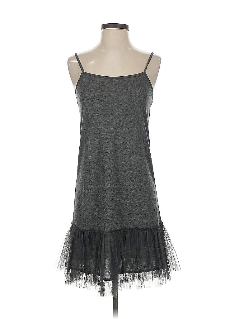 Mystree 100% Rayon Gray Casual Dress Size S - photo 1