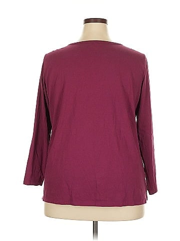 Woman Within Long Sleeve Blouse (view 2)