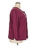 Woman Within 100% Cotton Burgundy Long Sleeve Blouse Size 22 - photo 3