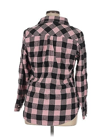 City Chic Long Sleeve Button-Down Shirt (view 2)