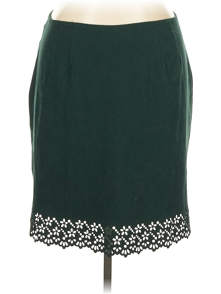 Pre-owned Venezia Jeans Clothing Co. Casual Skirt In Green