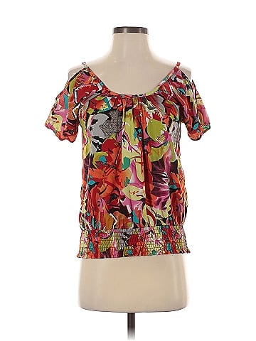 Wet Seal Short Sleeve Blouse (view 1)