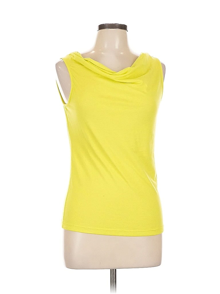Title Nine Yellow Sleeveless T-Shirt Size M - photo 1