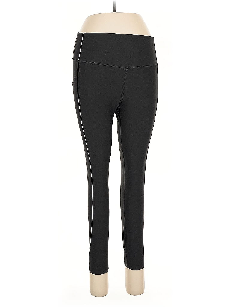 Pre-owned Victoria's Secret Active Pants In Black