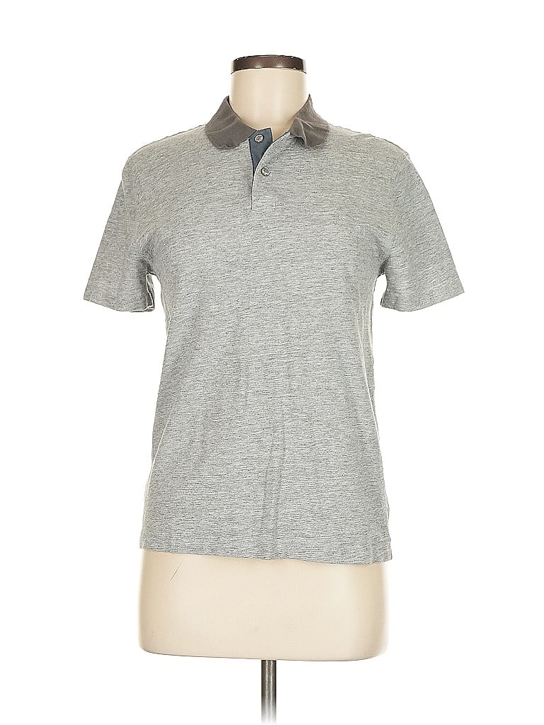 Pre-owned An Original Penguin By Munsingwear Short Sleeve Polo Shirt In Gray