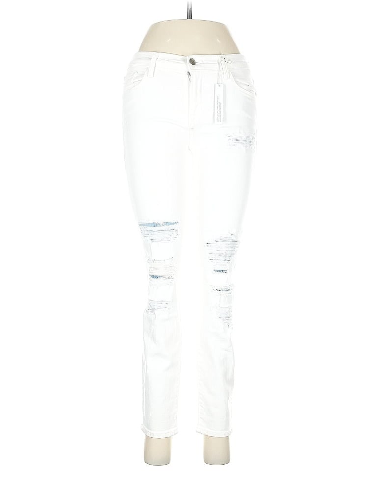 J Brand Graphic White Jeans Size 29 waist - photo 1