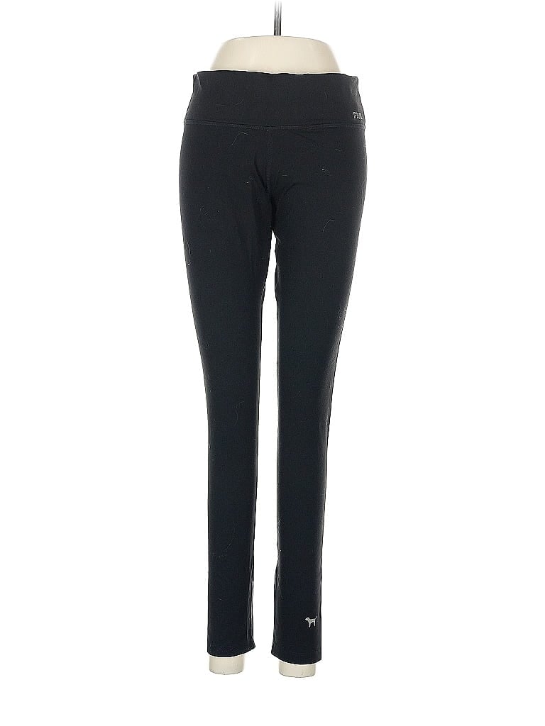 Pre-owned Victoria's Secret Pink Active Pants In Black