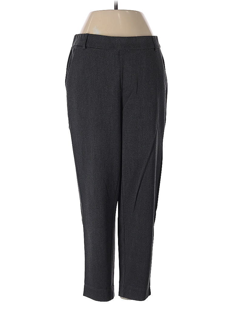 Pre-owned Trafaluc By Zara Dress Pants In Gray