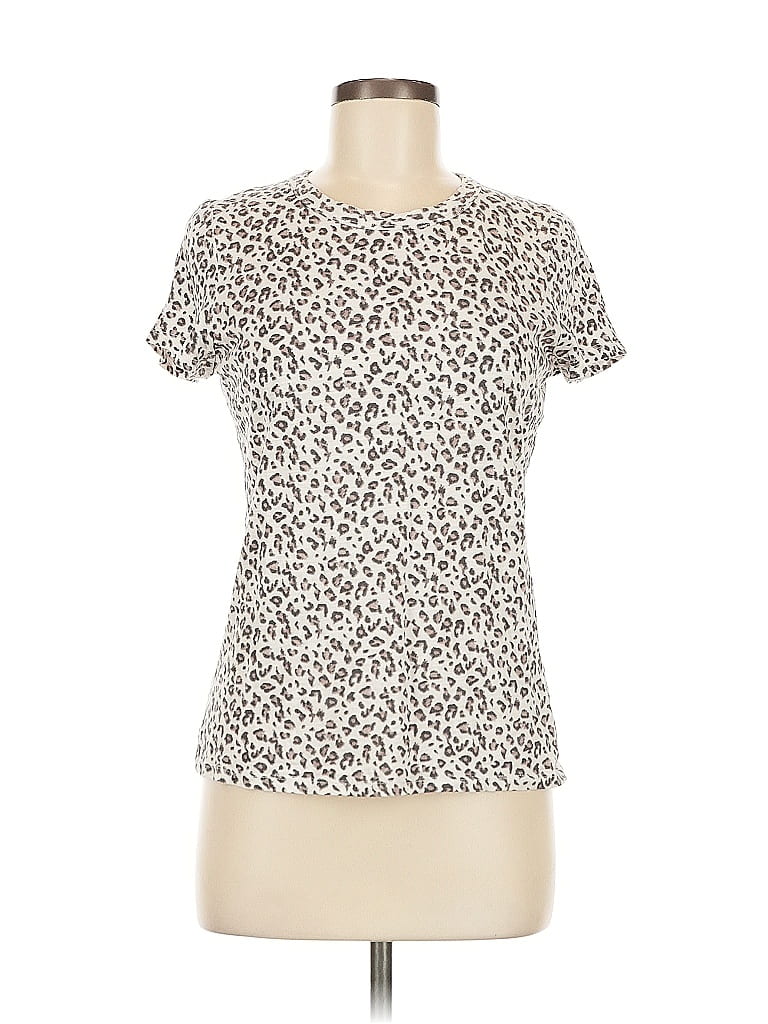 Pre-owned Banana Republic Short Sleeve T-shirt In White