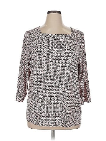 Liz Claiborne 3/4 Sleeve Top (view 1)