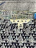 CAbi 100% Polyester Houndstooth Silver Short Sleeve Turtleneck Size M - photo 6