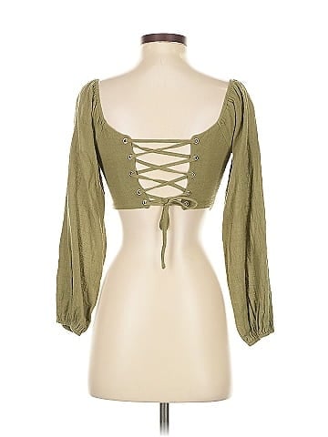 Princess Polly 3/4 Sleeve Top (view 2)