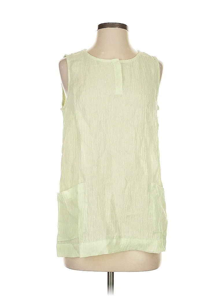 Purejill Sleeveless Blouse In Yellow
