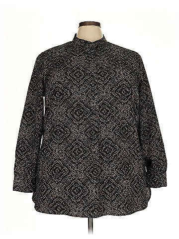 Lauren by Ralph Lauren Long Sleeve Blouse (view 1)