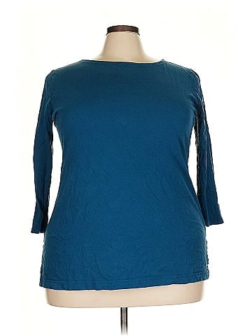 Duluth Trading Co. 3/4 Sleeve Top (view 1)