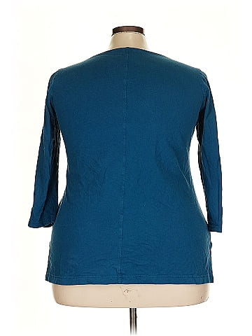 Duluth Trading Co. 3/4 Sleeve Top (view 2)