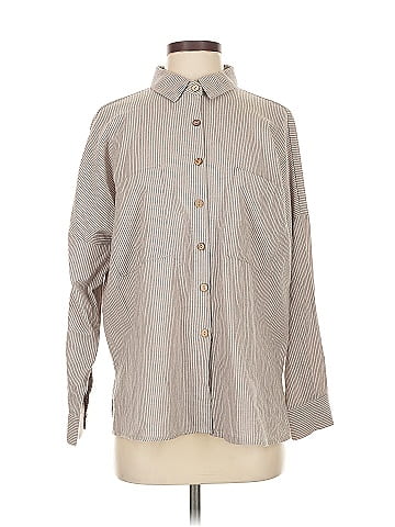 Easel Long Sleeve Button-Down Shirt (view 1)