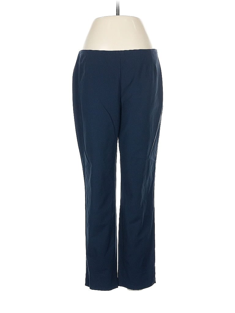 Pre-owned Lafayette 148 Active Pants In Blue