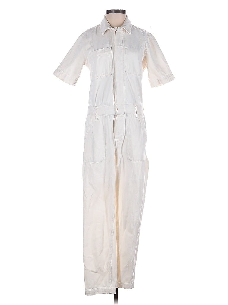 Pre-owned Everlane Jumpsuit In White