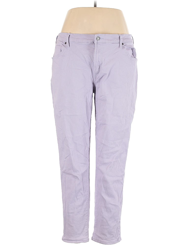 Sonoma Goods for Life Purple Jeans Size 16 - photo 1