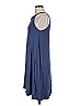 Chelsea & Theodore Solid Blue Casual Dress Size M - photo 4