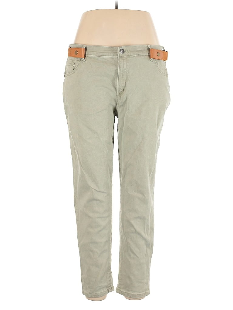 Sonoma Goods for Life Green Jeans Size 16 - photo 1