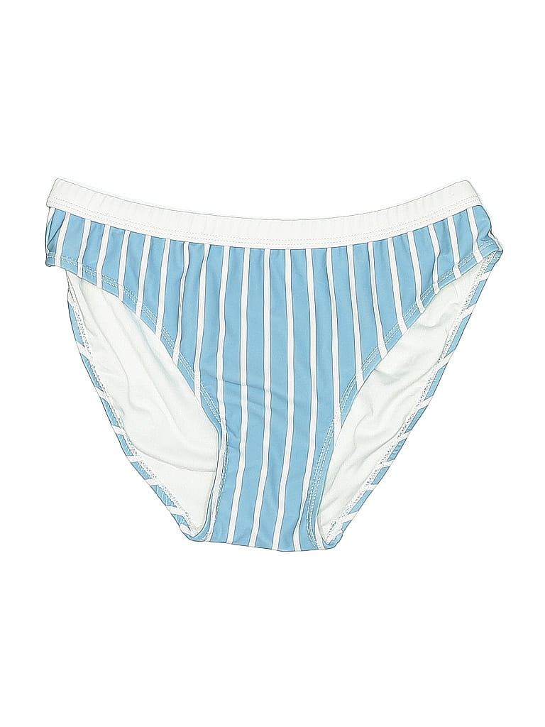 Kindred Bravely Stripes Blue Swimsuit Bottoms Size S 28 off ThredUp