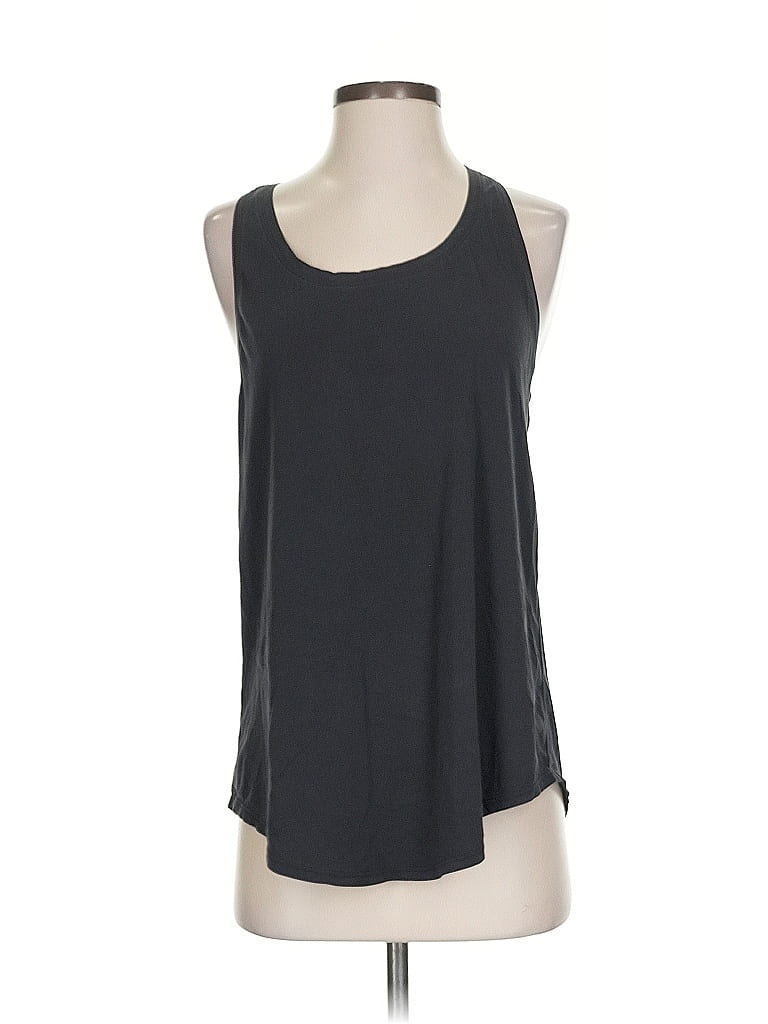 Pre-owned Unbranded Tank Top Black Halter Neckline Tops