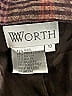 Worth Tweed Burgundy Blazer Size 10 - photo 6