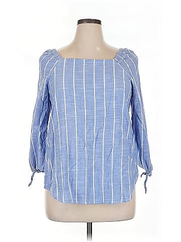 Liz Claiborne 3/4 Sleeve Blouse (view 1)