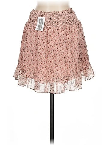 Intermix Silk Skirt (view 2)