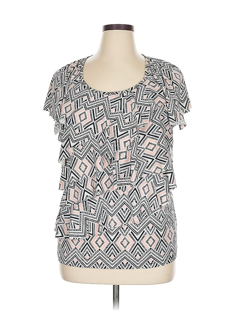Pre-owned Alyx Short Sleeve Blouse In Gray