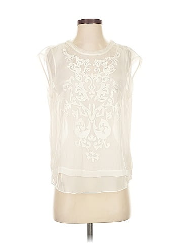 Rebecca Taylor Sleeveless Silk Top (view 1)