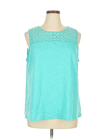 St. John's Bay Sleeveless T-Shirt (view 1)