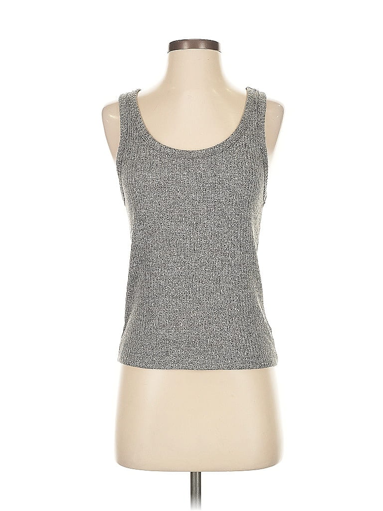 Click to view more detailed imagery on our partner's website Pre-owned American Eagle Outfitters Tank Top Gray Strapless Neckline Tops