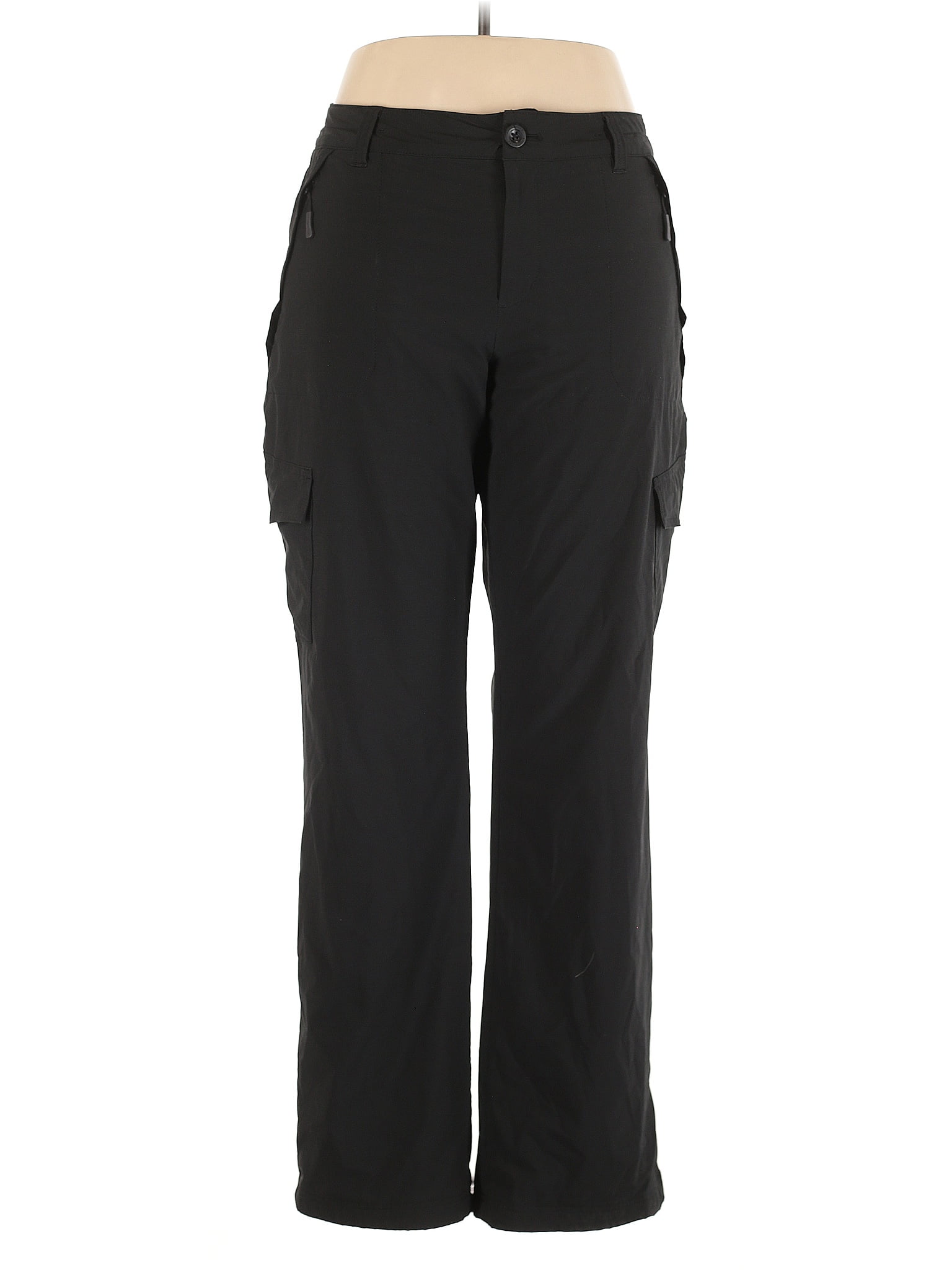 Eddie Bauer Black Cargo Pants Size 14