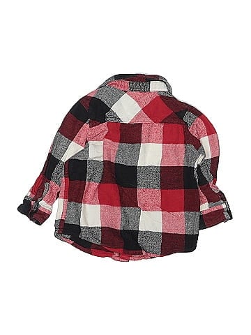 Jumping Beans Long Sleeve Button-Down Shirt (view 2)