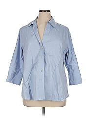 Foxcroft 3/4 Sleeve Button Down Shirt