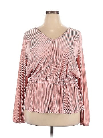 Lane Bryant Long Sleeve Blouse (view 1)