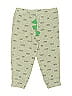 Carter's 100% Cotton Print Green Casual Pants 9-12 MO / 12 MO - photo 2
