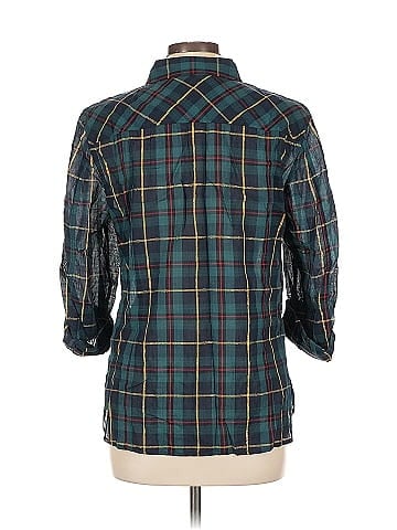 Tommy Hilfiger 3/4 Sleeve Button-Down Shirt (view 2)