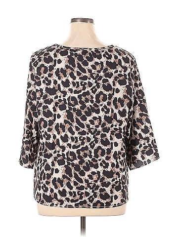 Emery Rose 3/4 Sleeve Blouse (view 2)