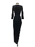 Betsy & Adam Black Blue Cocktail Dress Size 4 - photo 2