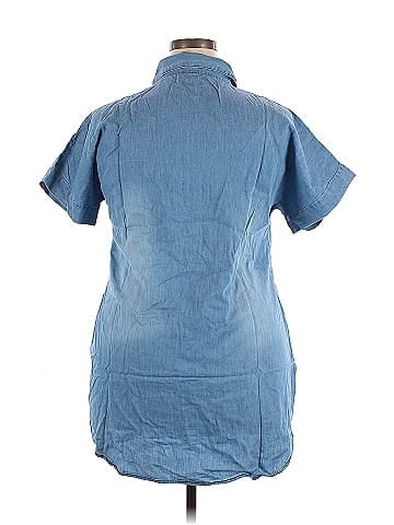 Misslook Short Sleeve Button-Down Shirt (view 2)