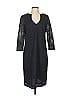W by Worth Chevron-herringbone Black Casual Dress Size S - photo 1