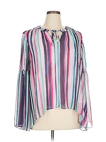 Jennifer Lopez Long Sleeve Blouse (view 1)